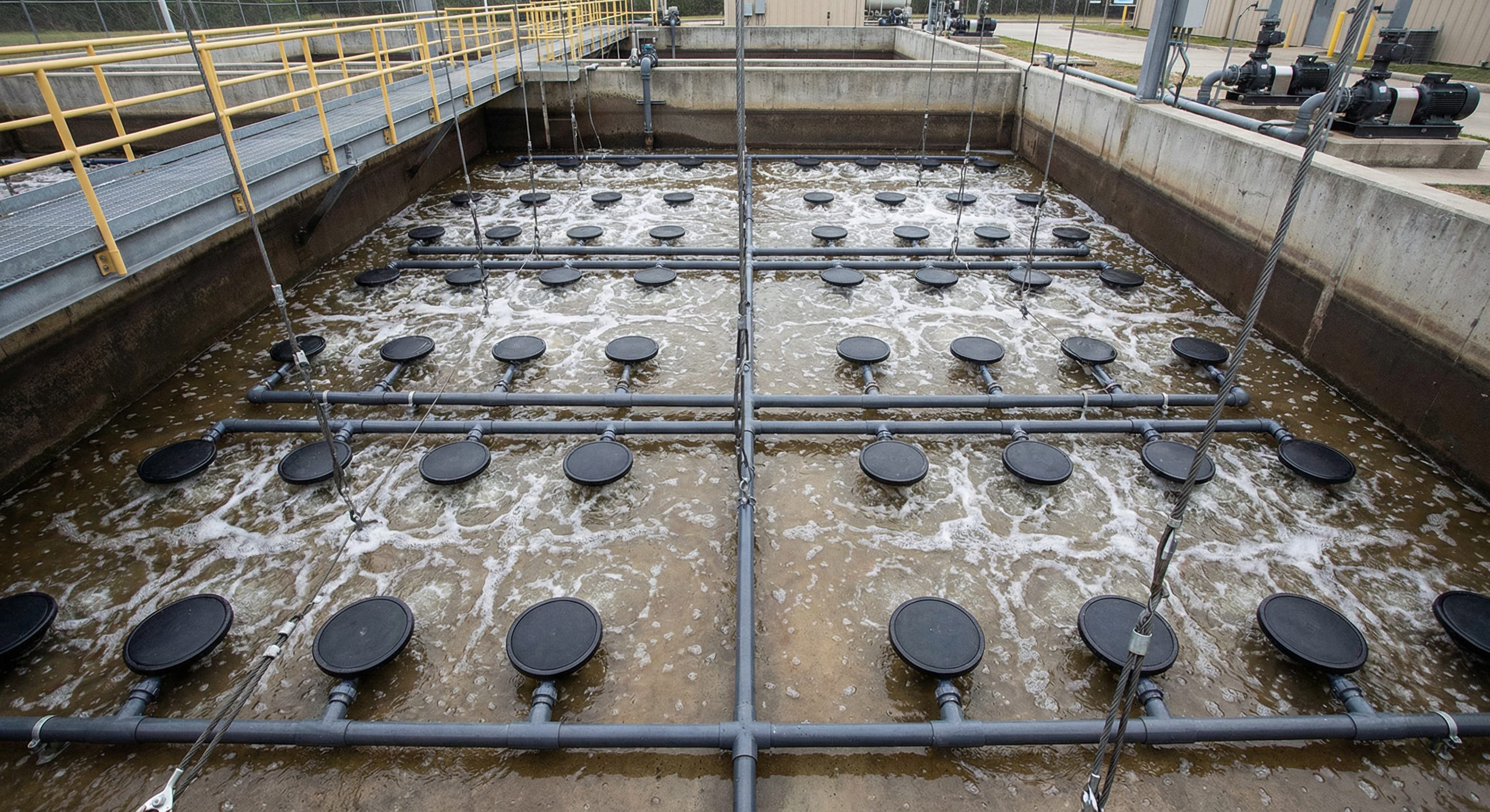 Sistema de difusión completo EDI para plantas de tratamiento de agua México - SSD