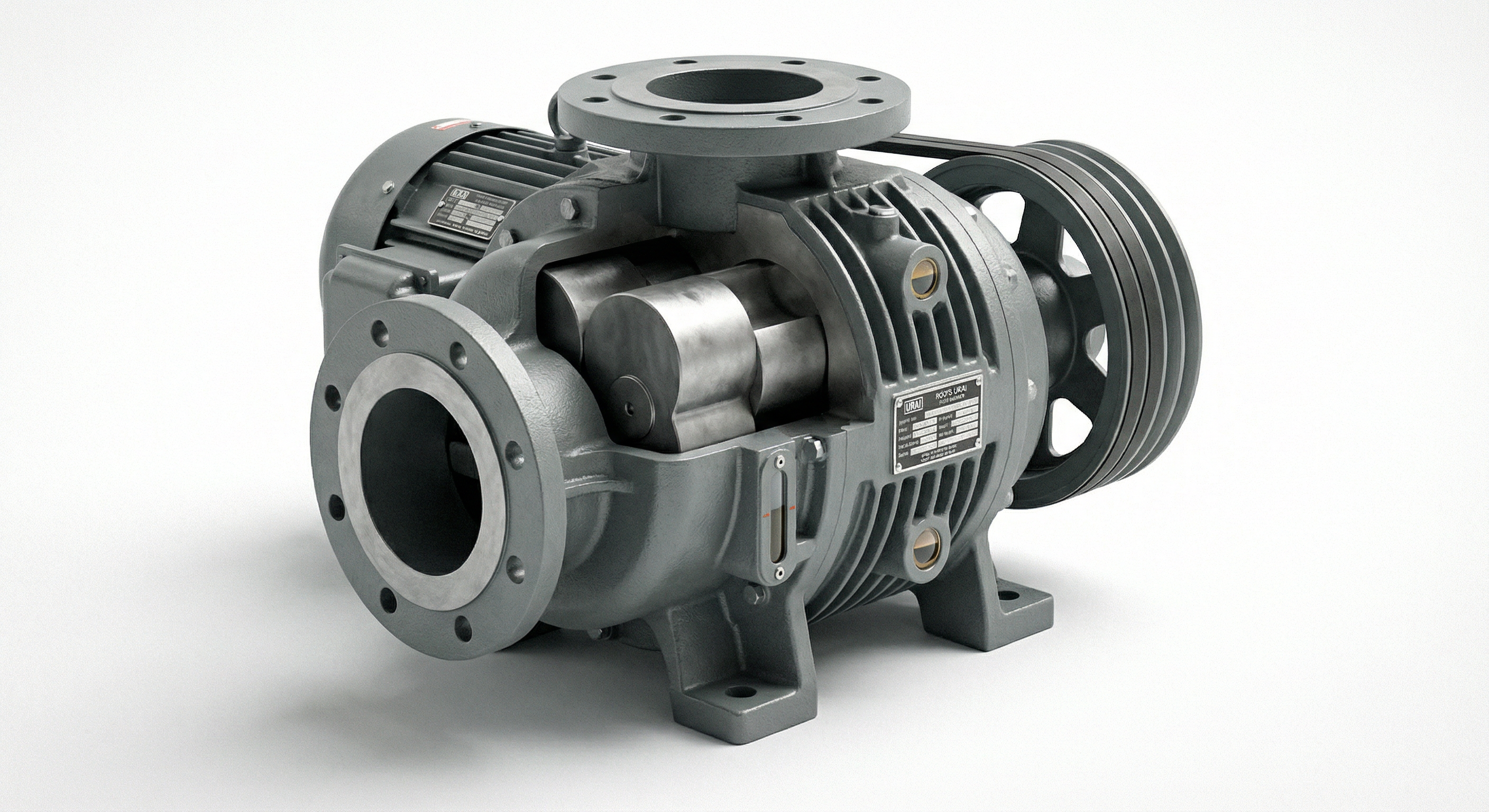 Soplador Lobular Roots Serie URAI para PTAR en México - SSD