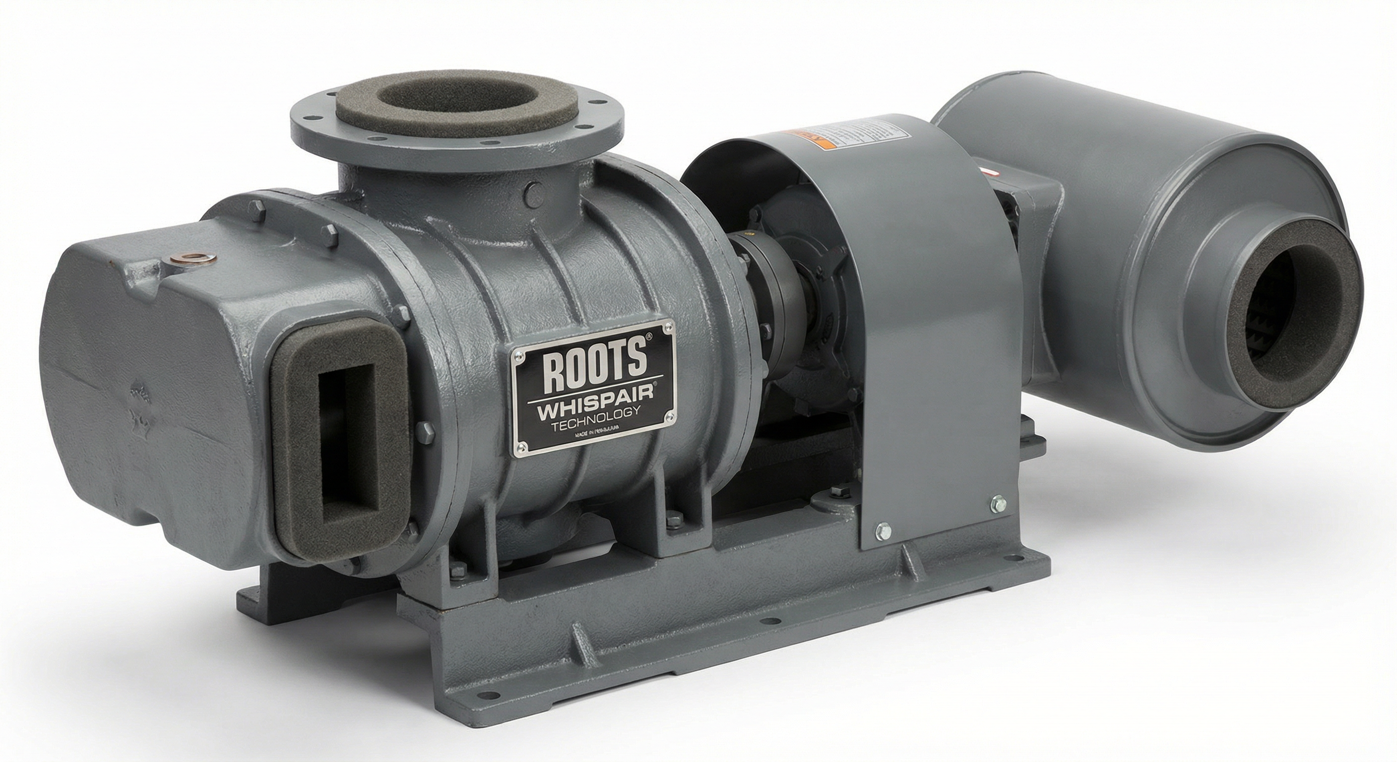 Soplador Lobular Roots Serie RAS RGS diseño WHISPAIR - SSD México